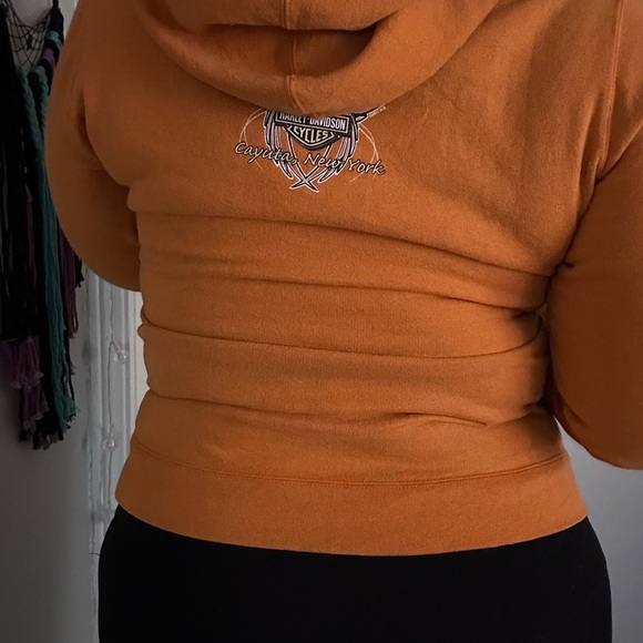 Vintage Orange hoodie - Picture 2 of 4